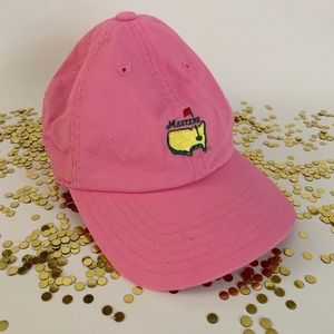 Masters Pink Cotton Golf Cap with Embroidered Logo